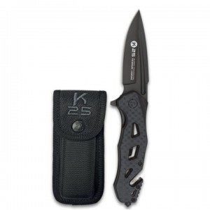 K25 Tactical Carbon Fiber Effect Penknife – 25002