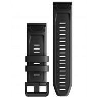 ΛΟΥΡΑΚΙ ΡΟΛΟΓΙΟΥ GARMIN QUICKFIT BLACK SILICONE BAND 26MM