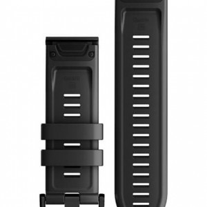 ΛΟΥΡΑΚΙ ΡΟΛΟΓΙΟΥ GARMIN QUICKFIT BLACK SILICONE BAND 26MM