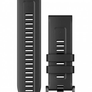 ΛΟΥΡΑΚΙ ΡΟΛΟΓΙΟΥ GARMIN QUICKFIT BLACK SILICONE BAND 26MM
