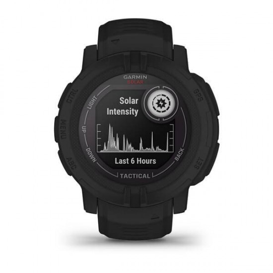 GARMIN INSTINCT 2 SOLAR TACTICAL BLACK SILICONE BAND