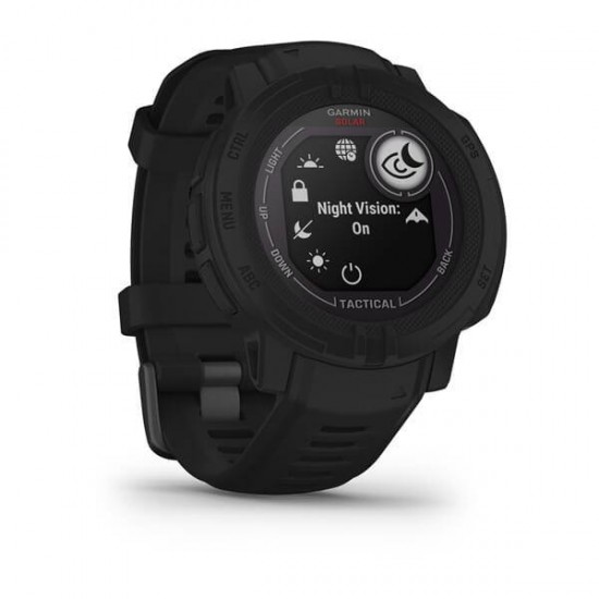 GARMIN INSTINCT 2 SOLAR TACTICAL BLACK SILICONE BAND