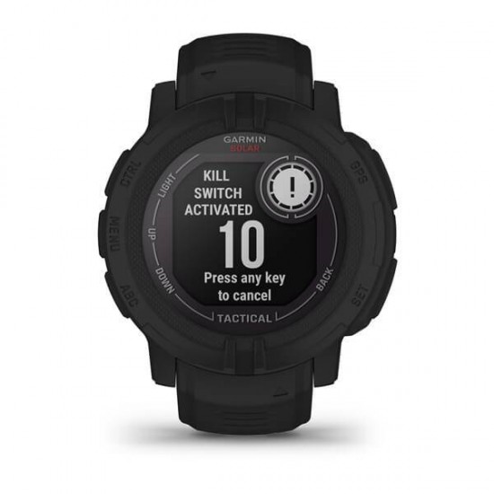 GARMIN INSTINCT 2 SOLAR TACTICAL BLACK SILICONE BAND