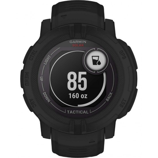 GARMIN INSTINCT 2 SOLAR TACTICAL BLACK SILICONE BAND