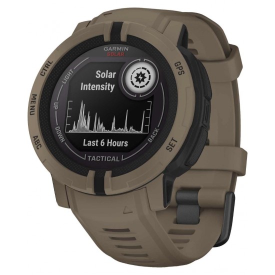 GARMIN INSTINCT 2 SOLAR TACTICAL BLACK SILICONE BAND
