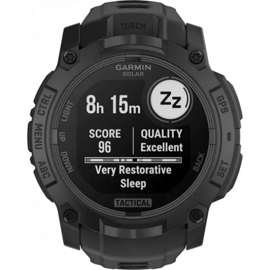 INSTINCT 3 TACTICAL 50MM SOLAR BLACK WITH BLACK SILICONE BAND INSTINCT 3 TACTICAL 50MM SOLAR BLACK WITH BLACK SILICONE BAND