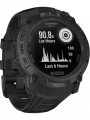 INSTINCT 3 TACTICAL 50MM SOLAR BLACK WITH BLACK SILICONE BAND