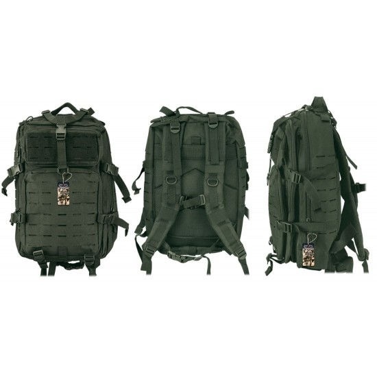Σακίδιο Πλάτης Επιχειρησιακό - Albainox Barbaric CP Laser Cut 38L Albainox Barbaric CP Laser Cut 38L Επιχειρησιακό σακίδιο πλάτης (39671). Ανθεκτικό Nylon, σύστημα Laser Cut MOLLE & διαστάσεις 50x30x25 cm για outdoor & tactical χρήση