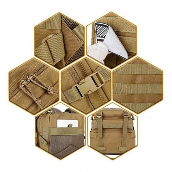 ReFire Gear 3 Days Assault Backpack 45L - Επιχειρησιακό Σακίδιο 900D Nylon