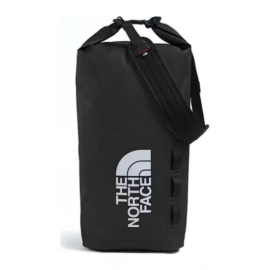 Στεγανός Σάκος The North Face Base Camp Dry Bag 18L - NF0A8GJS Πολυεστερικός Στεγανός Σάκος Θαλάσσης & Outdoor - Αδιάβροχος Σάκος με Επίστρωση TPU, Κλείσιμο Roll-Top, Κολλάρο Hypalon® & Αποσπώμενο Ιμάντα και βάρος μόλις 420gr.