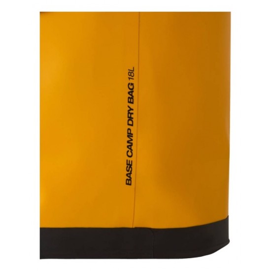 Στεγανός Σάκος The North Face Base Camp Dry Bag 18L - NF0A8GJS Πολυεστερικός Στεγανός Σάκος Θαλάσσης & Outdoor - Αδιάβροχος Σάκος με Επίστρωση TPU, Κλείσιμο Roll-Top, Κολλάρο Hypalon® & Αποσπώμενο Ιμάντα και βάρος μόλις 420gr.