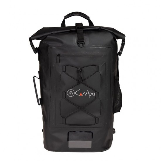 Αδιάβροχο Σακίδιο Πλάτης Campo Voras Dry Backpack 35L Campo Voras Dry Backpack 35L αδιάβροχο σακίδιο πλάτης & μηχανής. Ύφασμα Ripstop, βαλβίδα εξαέρωσης, ειδικά λουράκια πρόσδεσης για μοτοσυκλέτα & θήκη για παγούρι
