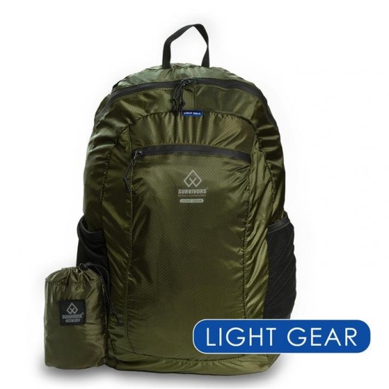Light Gear Survivors 25L Backpack – Lightweight & Foldable Daypack