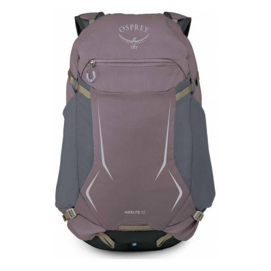 Σακίδιο Πλάτης Osprey Hikelite 32 Hiking Backpack Τεχνικό Σακίδιο Πεζοπορίας Osprey 32 Λίτρων με Σύστημα Αεριζόμενης Πλάτης AirSpeed, Ενσωματωμένο Αδιάβροχο Κάλυμμα και Ανακυκλωμένο Ύφασμα Ripstop