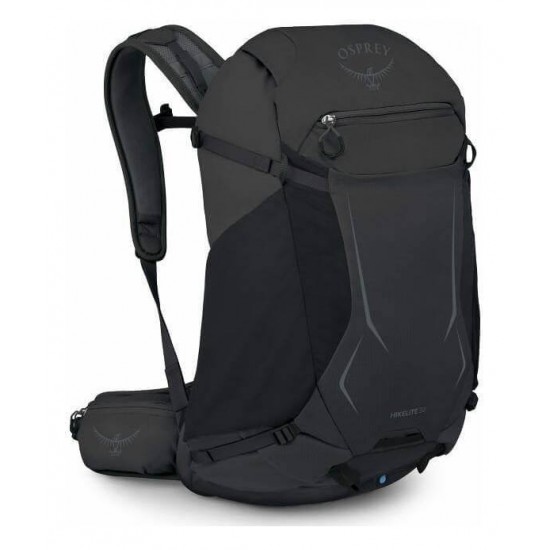 Σακίδιο Πλάτης Osprey Hikelite 32 Hiking Backpack Τεχνικό Σακίδιο Πεζοπορίας Osprey 32 Λίτρων με Σύστημα Αεριζόμενης Πλάτης AirSpeed, Ενσωματωμένο Αδιάβροχο Κάλυμμα και Ανακυκλωμένο Ύφασμα Ripstop
