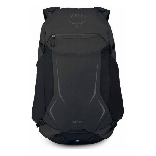 Σακίδιο Πλάτης Osprey Hikelite 32 Hiking Backpack Τεχνικό Σακίδιο Πεζοπορίας Osprey 32 Λίτρων με Σύστημα Αεριζόμενης Πλάτης AirSpeed, Ενσωματωμένο Αδιάβροχο Κάλυμμα και Ανακυκλωμένο Ύφασμα Ripstop