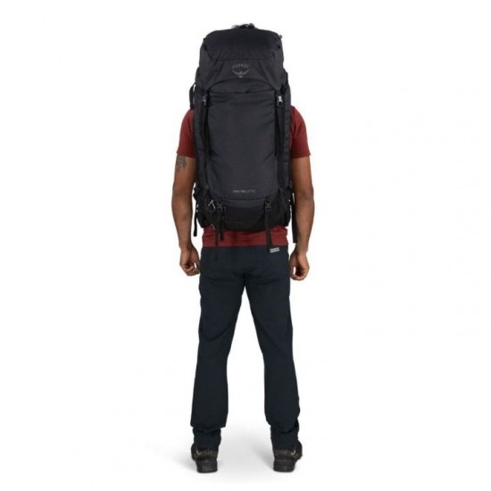 Σακίδιο Πλάτης Osprey Kestrel LT 65 Σακίδιο πλάτης ορειβασίας Osprey Kestrel LT 65L. Με πλάτη AirScape™, αδιάβροχο κάλυμμα βροχής, θήκη υδροδότησης, υποδοχές εξοπλισμού & υλικά bluesign®