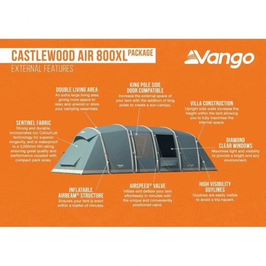 CASTLEWOOD AIR 800XL VANGO