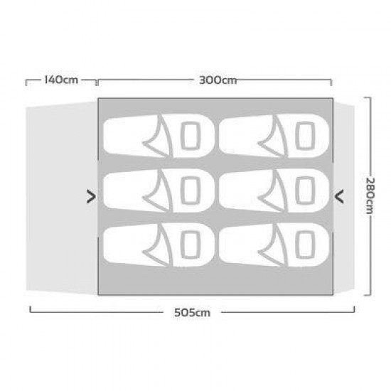 ΣΚΗΝΗ 6 ΑΤΟΜΩΝ OZTRAIL FAST FRAME LUMOS 6P TENT ΣΚΗΝΗ 6 ΑΤΟΜΩΝ OZTRAIL FAST FRAME LUMOS 6P TENT