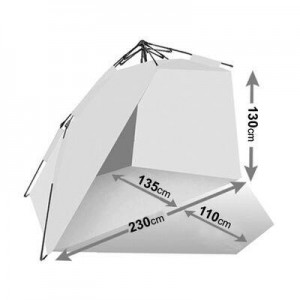 AUTOMATIC BEACH AWNING SALTY TRIBE JAEGA