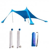 NEW CAMP LYCRA SHELTER AEGEAN BLUE 2X2