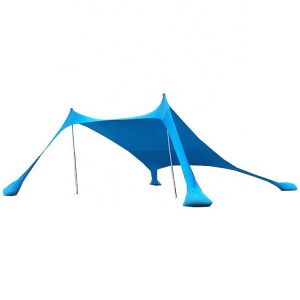 NEW CAMP LYCRA SHELTER AEGEAN BLUE 2X2