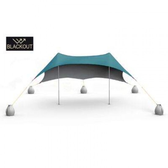 SALTY TRIBE AEOLIANS BLACKOUT BEACH ELASTIC TENT 300X250 CM SALTY TRIBE AEOLIANS BLACKOUT BEACH ELASTIC TENT 300X250 CM