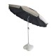 Folding Beach Umbrella with UV Protection – Summer Club Eden 200 (2m) Wind-Resistant Eden Beach Umbrella with a 200cm diameter, aluminum pole, 10 fiberglass ribs, tilt mechanism, large wind vent, and UV+50 sun protection