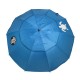 Folding Beach Umbrella with UV Protection – Summer Club Eden 200 (2m) Wind-Resistant Eden Beach Umbrella with a 200cm diameter, aluminum pole, 10 fiberglass ribs, tilt mechanism, large wind vent, and UV+50 sun protection