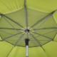 Folding Beach Umbrella with UV Protection – Summer Club Eden 225 (2.25m) Eden Beach Umbrella with a 225cm diameter, aluminum pole, 10 fiberglass ribs, tilt mechanism, large wind vent, and UV+50 sun protection.