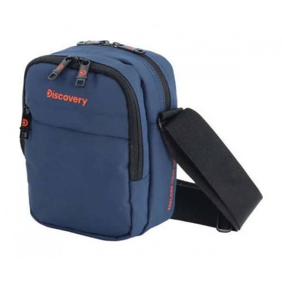 Τσαντάκι Ανδρικό Ώμου & Χιαστί Discovery D01201 – Geyser Series