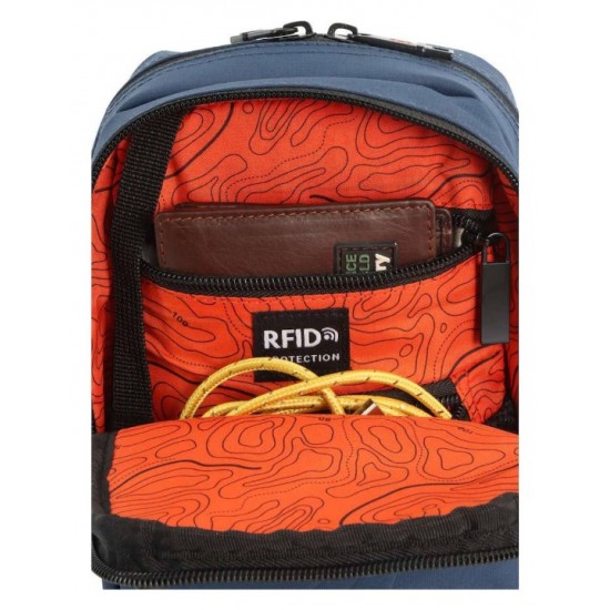 Τσαντάκι Ανδρικό Ώμου & Χιαστί Discovery D01201 – Geyser Series