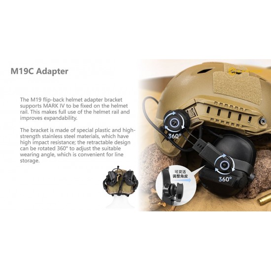 EARMUFFS – COMMUNICATION HEADSET EARMOR M32 MARK 4