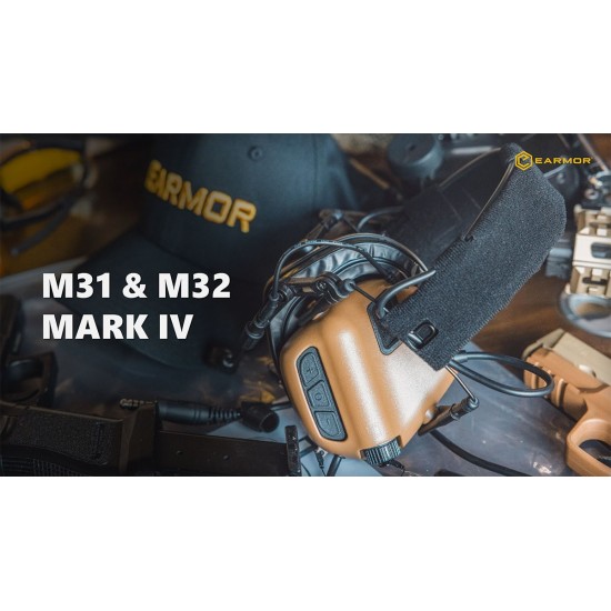 EARMUFFS – COMMUNICATION HEADSET EARMOR M32 MARK 4