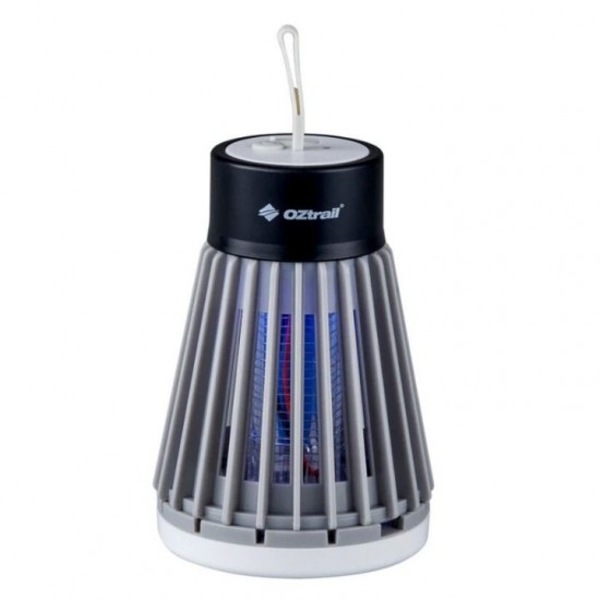 Αντικουνουπικό Φανάρι Εντομοπαγίδα UV - Oztrail Lumos Mozzie Zapper Lite Oztrail Φορητός Φανός Σκηνής Camping με Εντομοπαγίδα Υπεριώδους Ακτινοβολίας, Φωτεινότητα 200 Lumens, Μπαταρία Λιθίου 1200mAh, Επαναφορτιζόμενος και Στεγανότητα IP44