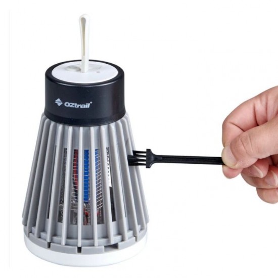 Αντικουνουπικό Φανάρι Εντομοπαγίδα UV - Oztrail Lumos Mozzie Zapper Lite Oztrail Φορητός Φανός Σκηνής Camping με Εντομοπαγίδα Υπεριώδους Ακτινοβολίας, Φωτεινότητα 200 Lumens, Μπαταρία Λιθίου 1200mAh, Επαναφορτιζόμενος και Στεγανότητα IP44