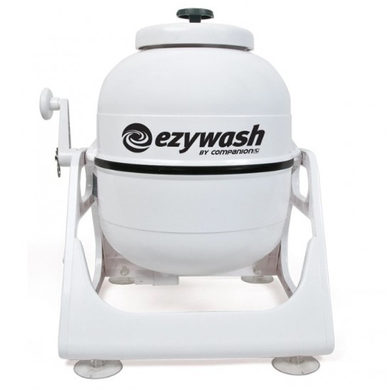 EZWASH Companion Portable Hand-Crank Washing Machine (2.2kg) EZWASH Companion – Portable Manual Washing Machine for Camping