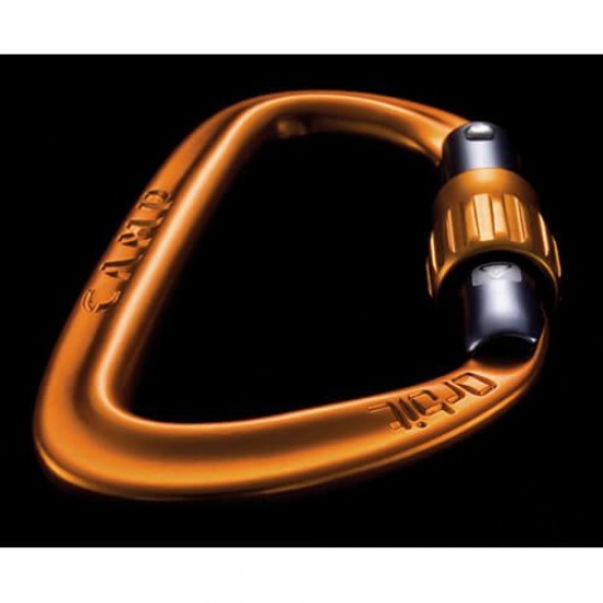 Mountaineering & Climbing Safety Carabiner – Camp Orbit Lock Camp Orbit Lock Compact Aluminum Screw-Lock Carabiner, 45g, with 24 kN Strength & SphereLock Nose System