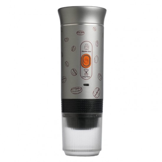 Μηχανή Εσπρέσο 20 Bar Φορητή - Aerogogo Portable Espresso Maker Επαναφορτιζόμενη Φορητή Καφετιέρα Εσπρέσο 20 Bar της Aerogogo με Ενσωματωμένο Θερμαντήρα Νερού, Μπαταρία 7500mAh, Συμβατότητα με Κάψουλες & Αλεσμένο Καφέ