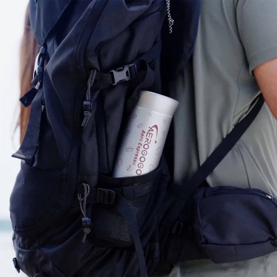 Μηχανή Εσπρέσο 20 Bar Φορητή - Aerogogo Portable Espresso Maker Επαναφορτιζόμενη Φορητή Καφετιέρα Εσπρέσο 20 Bar της Aerogogo με Ενσωματωμένο Θερμαντήρα Νερού, Μπαταρία 7500mAh, Συμβατότητα με Κάψουλες & Αλεσμένο Καφέ