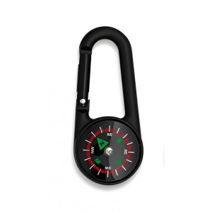 Μπρελόκ Carabiner με Πυξίδα - Albainox Snap Hook with Compass 7.3cm (09894)