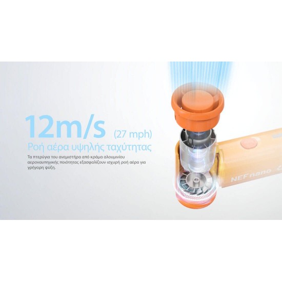 Φορητό Ανεμιστηράκι Χειρός Nitecore NEF nano - Palm-Sized High-Speed Fan
