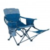 Camping Folding Armchair with Footrest – Oztrail Monarch