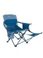 Camping Folding Armchair with Footrest – Oztrail Monarch