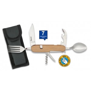 Σετ Φαγητού (Κουτάλι-Μαχαίρι-Πιρούνι) Ανοξείδωτο - Albainox 11158