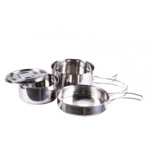 CARAVAN SET - COOKWARE MILTEC COOK SET 4 PCS
