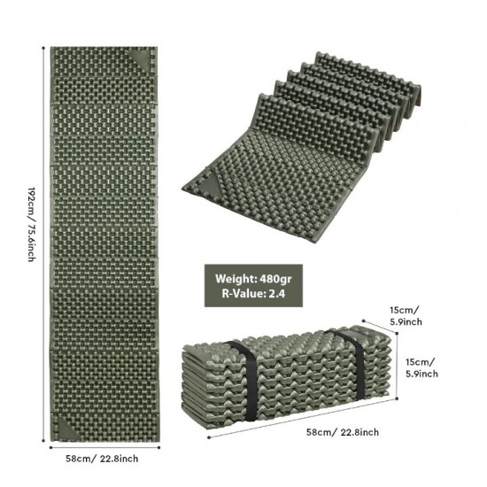 Sleeping Mat AlpinTec ThermalPro (Peanut) Alu Mat XL – R-Value 2.4