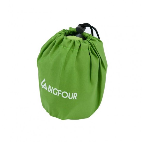 Μαξιλάρι Φουσκωτό Bigfour Comfy Pillow 43x30x10 cm Φουσκωτό Μαξιλάρι Ύπνου Κάμπινγκ & Ταξιδιού Bigfour με Ελαστική Επιφάνεια 30D, Εσωτερική Επένδυση TPU