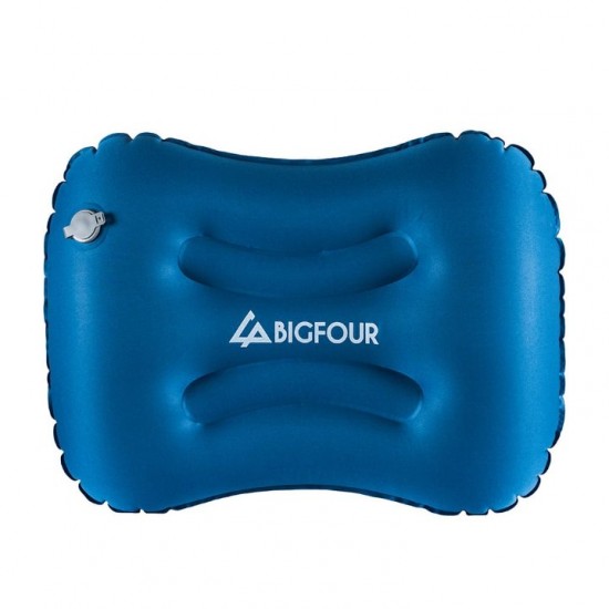 Μαξιλάρι Φουσκωτό Bigfour Comfy Pillow 43x30x10 cm Φουσκωτό Μαξιλάρι Ύπνου Κάμπινγκ & Ταξιδιού Bigfour με Ελαστική Επιφάνεια 30D, Εσωτερική Επένδυση TPU