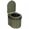 Foldable Camping Toilet MFH - OD Green